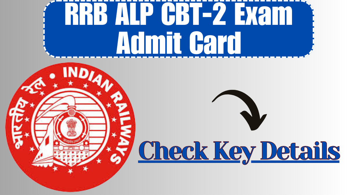 RRB ALP CBT-2 Exam Admit Card