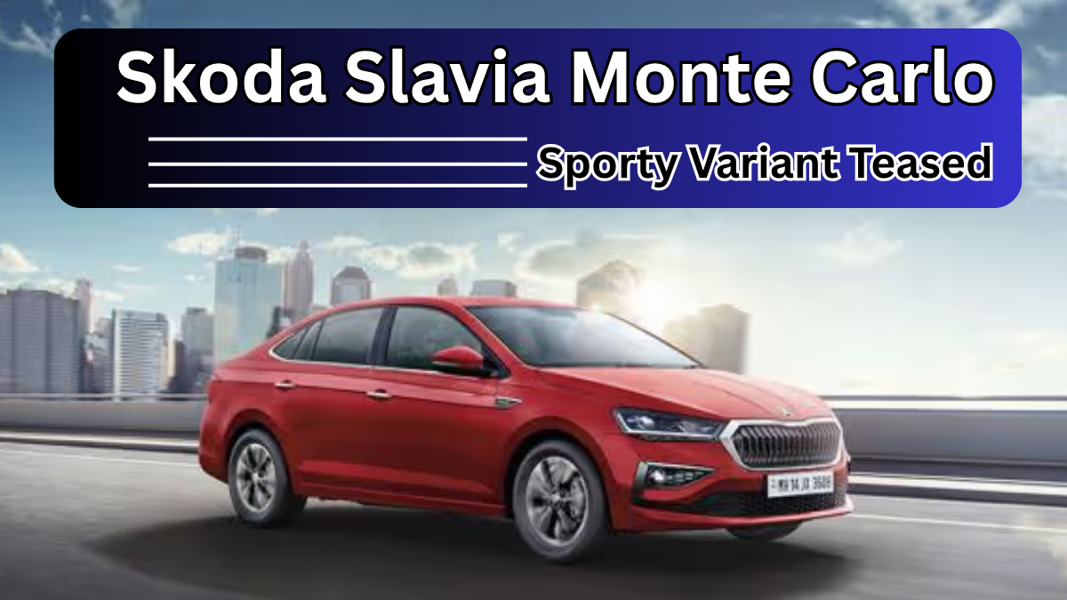 Skoda Slavia Monte Carlo Edition – Sporty Variant Teased