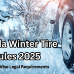 Canada Winter Tire Rules 2025 – Province-Wise Legal Requirements