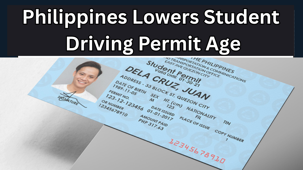 Philippines Lowers Student Driving Permit Age – New LTO Rule for 2025
