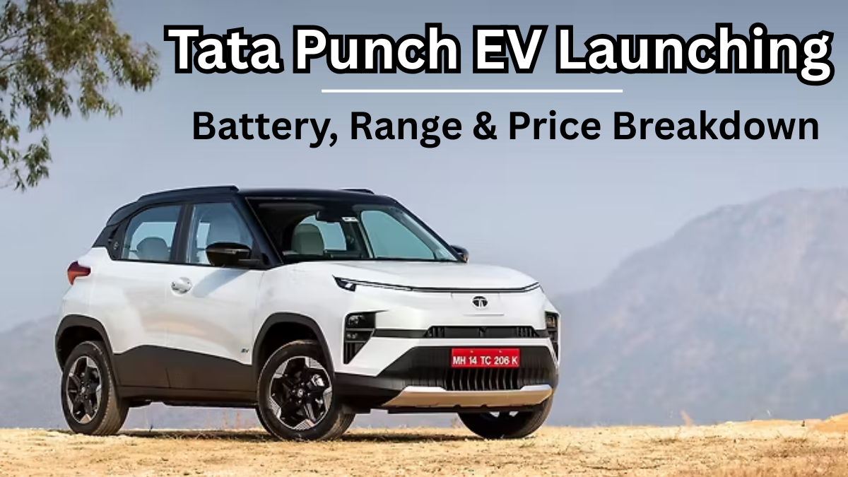 Tata Punch EV Launching August 2025 – Battery, Range & Price Breakdown